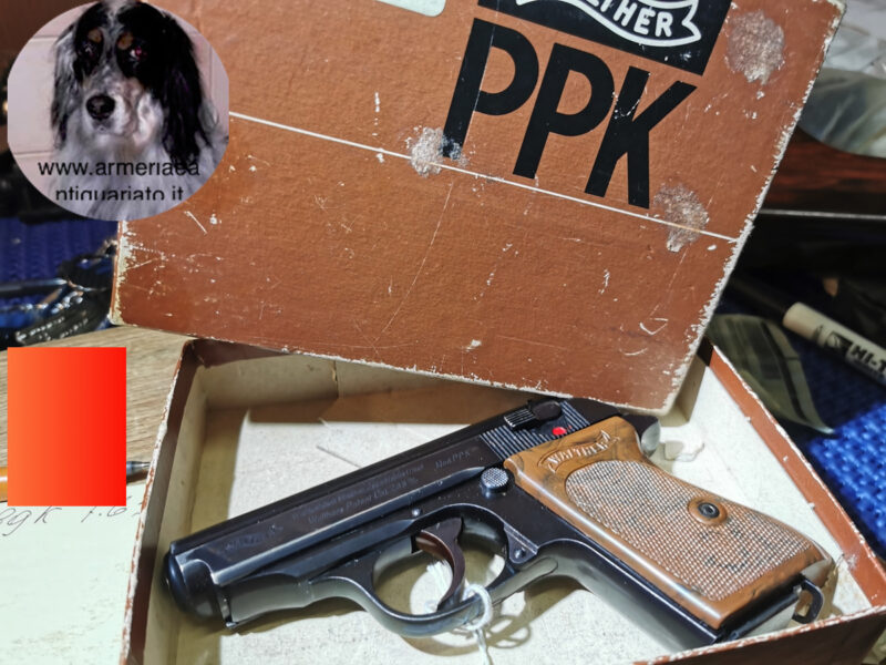 Walther Zella Mehlis mod. PPK cal. 7,65 sicherung anno 1941-matr.3347xxx.