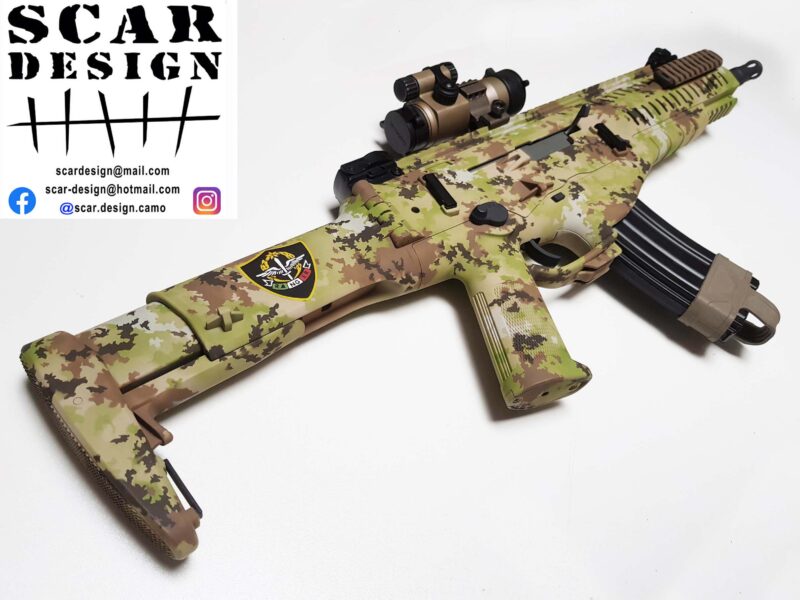 ARX-160 ASG fucile softair mimetico SCAR design