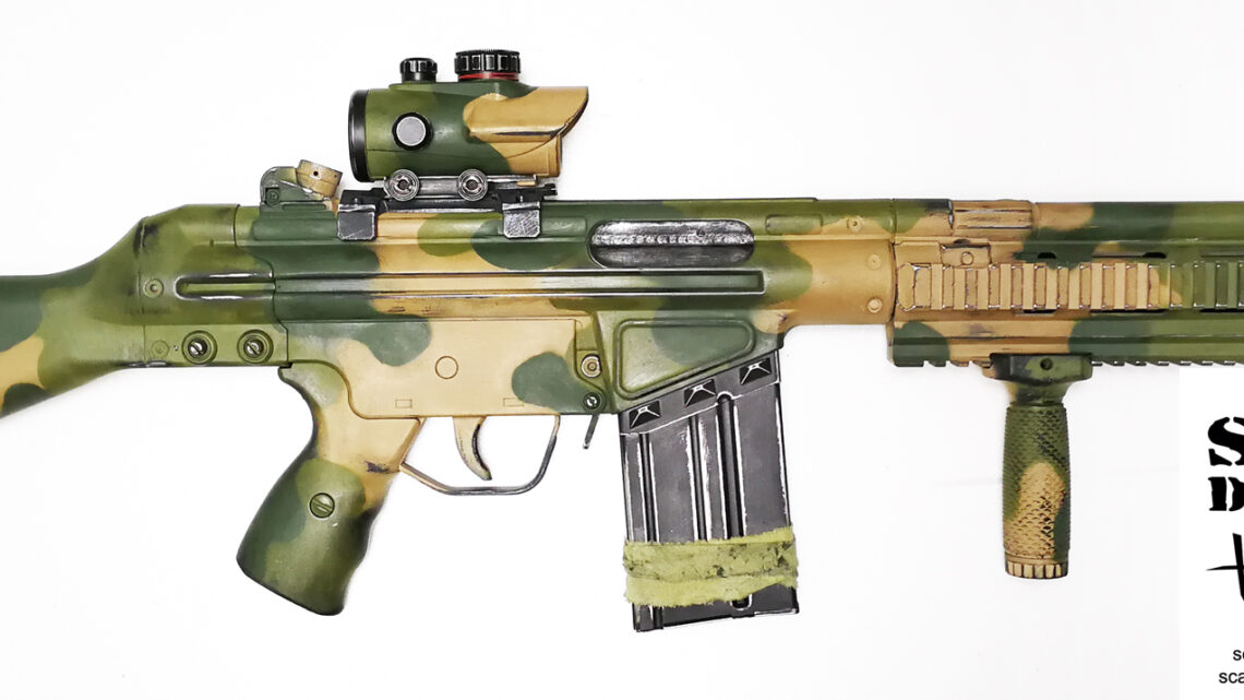 G3 A4 ASG fucile softair mimetico SCAR design