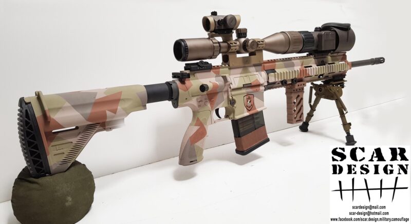 HK 417 VFC ASG fucile softair mimetico SCAR design