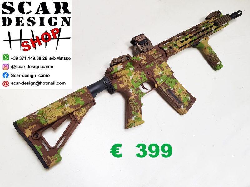 M4 ASG fucile softair mimetico SCAR design