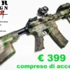 M4 ASG fucile softair mimetico SCAR design