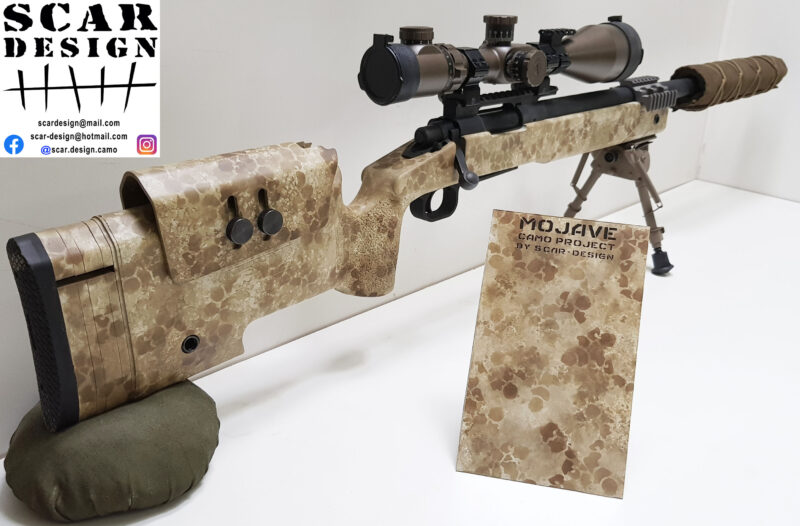 M40A3 VFC bolt action fucile softair mimetico SCAR design