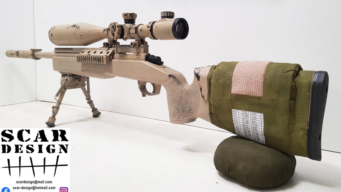 MK13 mod 0, American Sniper Chris Kyle REPLICA fucile bolt action softair mimetico SCAR design