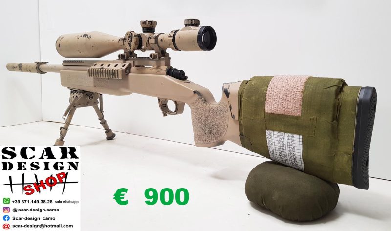 MK13 mod 0, American Sniper Chris Kyle REPLICA fucile bolt action softair mimetico SCAR design