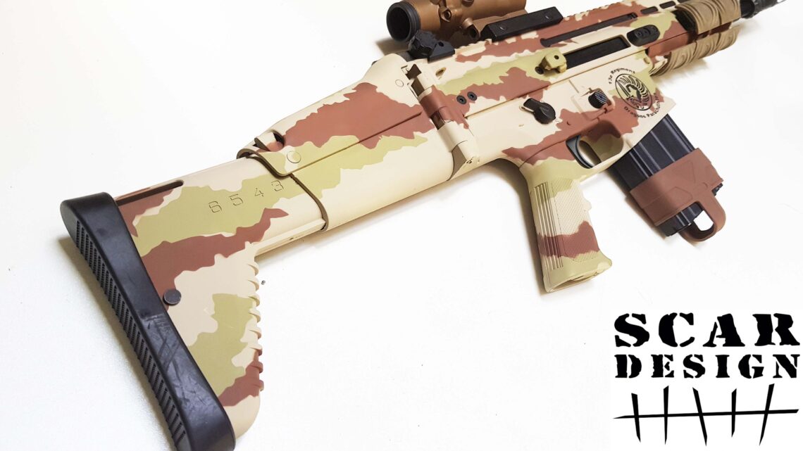 SCAR-H ASG fucile softair mimetico SCAR design