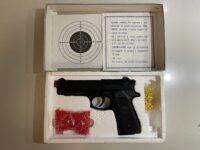 PISTOLA GIOCATTOLO VINTAGE BERETTA M92F BERETTA DESIGNED BY JAPAN KHC