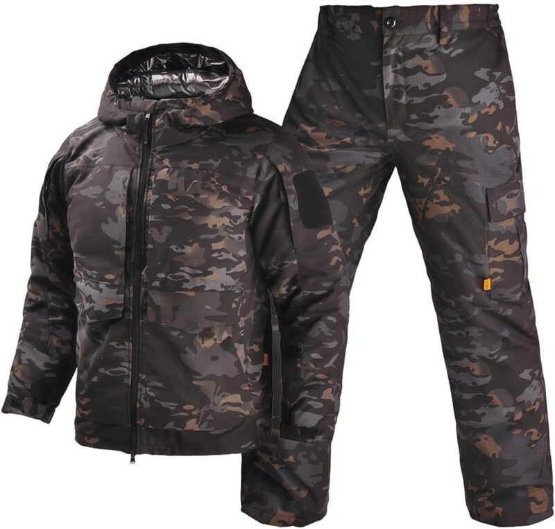 Completo da Caccia Invernale Impermeabile