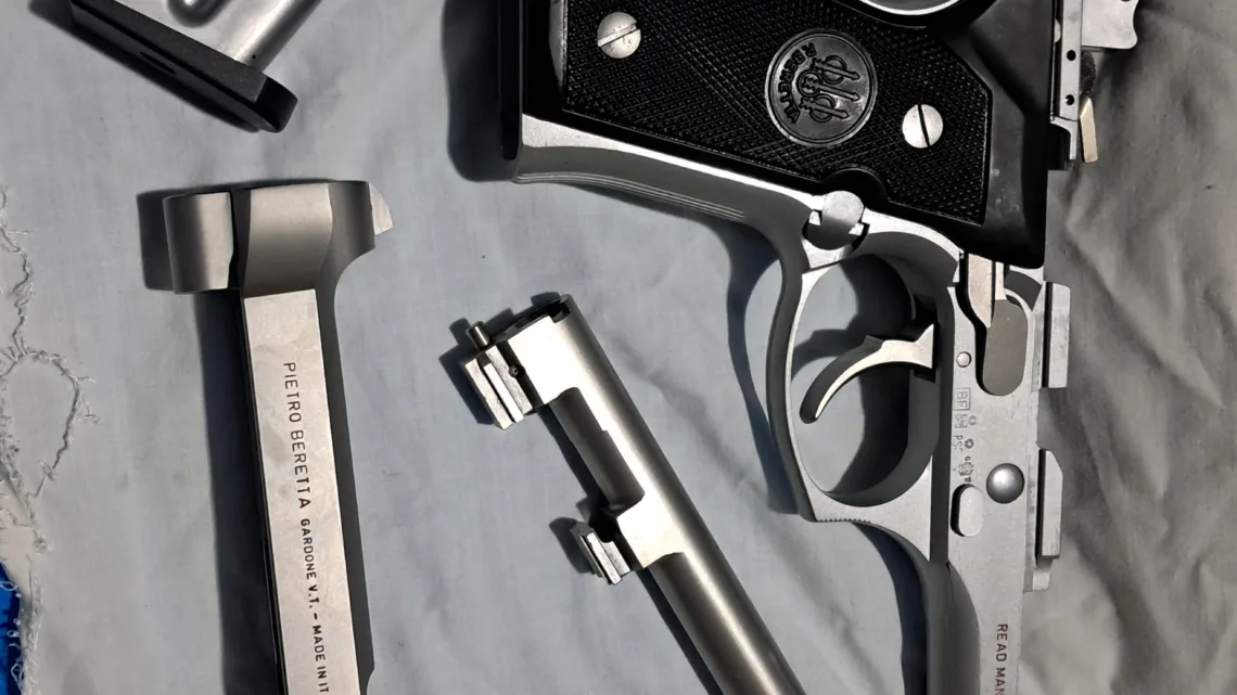 BERETTA 98 FS STAINLESS 9×21 completa di valigetta