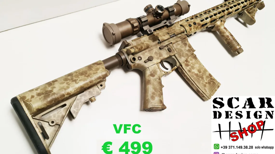 M4 ASG fucile softair mimetico SCAR design