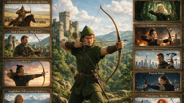 I 10 Arcieri più Leggendari della Storia, del Mito e del Cinema