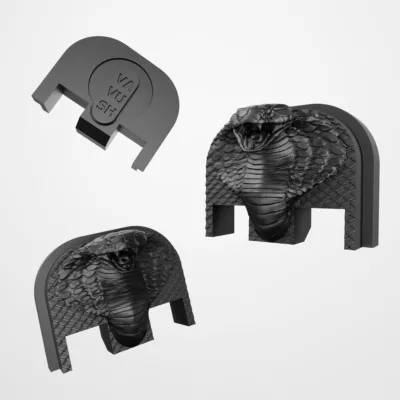 Glock Back Plate | Python - Piastra Decorativa
