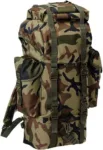 K&S Outdoors Weekender - Zaino militare, 25 l, 40 l, 65 l, colore: nero oliva, sabbia, Unisex - Adulto, motivo militare, Kampfrucksack 65L