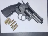Revolver a CO2 WINGUN - prodotto a Taiwan - Completo di scatola originale e istruzioni - Come nuovo - Pistole CO2 / Gas (foto 1)