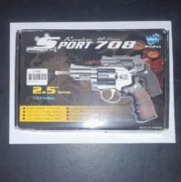Revolver a CO2 WINGUN - prodotto a Taiwan - Completo di scatola originale e istruzioni - Come nuovo - Pistole CO2 / Gas (foto 2)