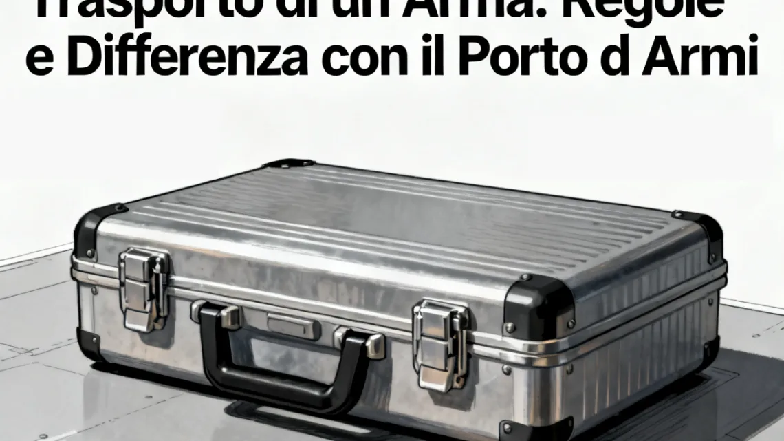 Trasporto di un Arma: Regole e Differenza con il Porto d Armi