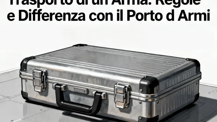 Trasporto di un Arma: Regole e Differenza con il Porto d Armi