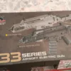 2 fucili softair+ accessori set per beginner