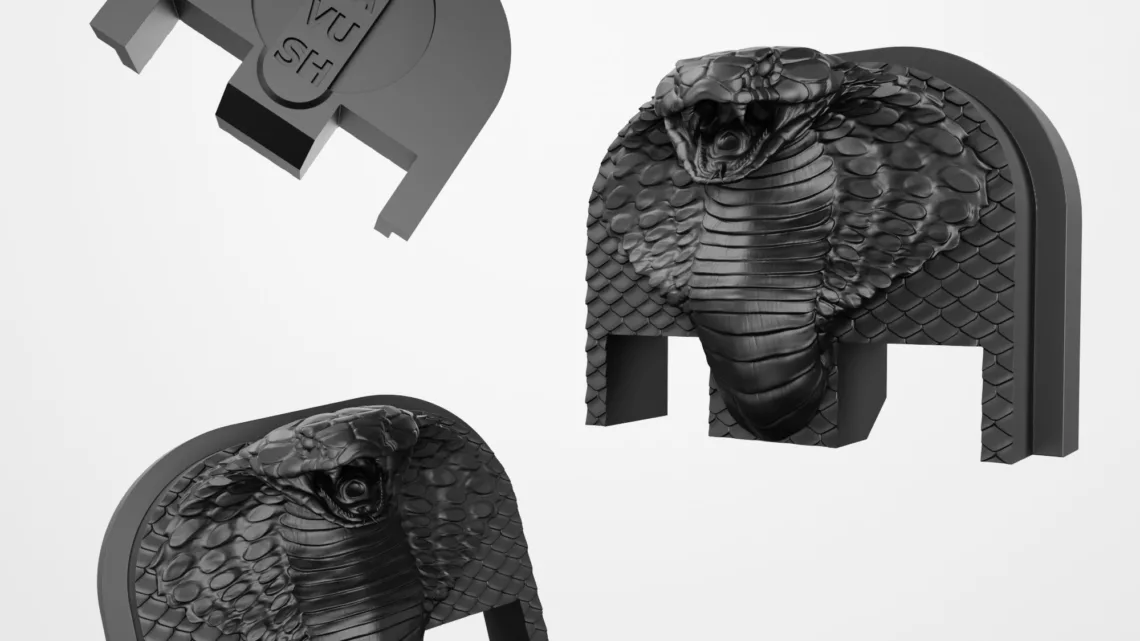 Glock Back Plate | Python – Piastra Decorativa