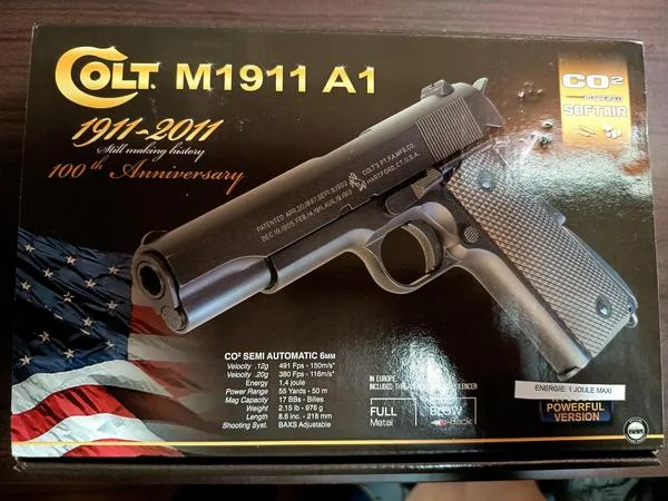 COLT 1911 A1 CENTENARY EDITION CO2 NUOVA